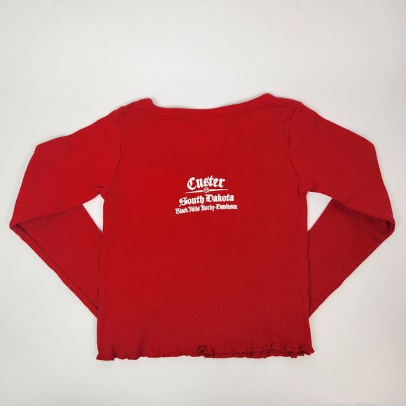 Kids Harley Davidson Christmas Motorcycle Biker Core Mob Wife Punk Holiday Event - Picture 5 of 8